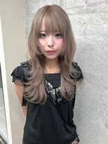 アルビス(ALBIS)&nbsp;グレージュ×ハッシュカット