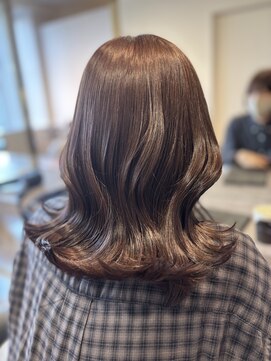 スティル ヘアアンドアイラッシュ(STILL hair&eyelash) 【柴田】ミルクチョコレート×くびれヘア