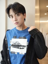 カフカ 亀有(KAfKA)&nbsp;黒髪センターパートマッシュショート