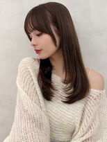 エジョン 三鷹店(Aejon) 三鷹吉祥寺レイヤーカットバーガンディネイビーヘーゼル