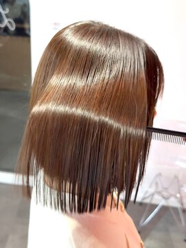 ロンドヴァリー 渋谷店(Lond vallee) 【山崎限定】地毛風ストレートで作る切りっぱなしボブ