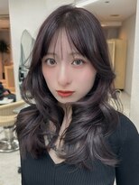 天神美容室&nbsp;海外レイヤーカットハッシュカット