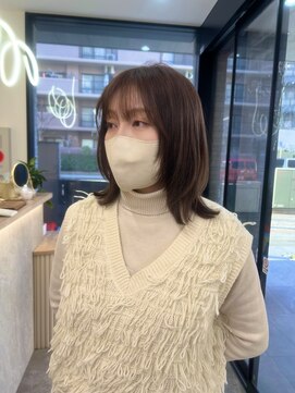 シアエミュー 新越谷店(SHEER emu) ナチュラルレイヤーメディ【新越谷・南越谷】