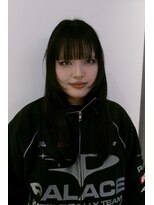 カイラ(KAILA)&nbsp;ロングヘアロングレイヤーレイヤースタイル顔周りカット　福本