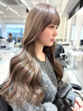 ランテルディ 渋谷(LANTERDIT) ミルクティーグレージュ/ミルクティー/ブリーチ/ダブルカラー