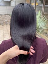 アース 高円寺店(HAIR & MAKE EARTH)&nbsp;【髪質改善カラー】ダークラベンダーグレージュ