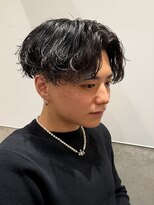 ラスト(LUAST) シャドウパーマメンズテテ風ゆるめパーマ韓国ヘア波巻きツイスト