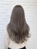 トリエラ 池袋(TRIELA) ブリーチ無しダブルカラーオリーブグレージュ