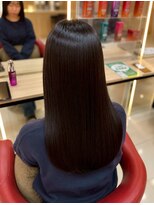 フェイス 伊勢原(FACE。) 【伊勢原】イルミナカラー+髪質改善で叶える透明感オリーブ