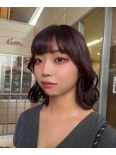 エイム ヘアメイク 横川店(eim HAIR MAKE)&nbsp;pink　lavender