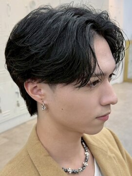 フィフス 大分(fifth) 大分メンズパーマニュアンスパーマフェザーパーマセンターパート