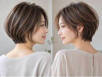 アーサス ヘアー デザイン 大宮店(Ursus hair Design by HEADLIGHT)の写真/デザイン＆フォルムにこだわった柔らかい質感のStyleが人気！【大宮/髪質改善/学割U24】