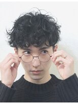 アットラブ バイ ベル(at'LAV by Belle) くしゃっと感×セミウェット×眉上ショート［Belle原宿］