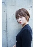 王道小顔ストレートボブ