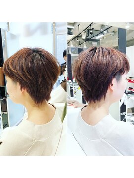 レンジシ オモテサンドウ(RENJISHI omotesando) メリハリを効かせたマッシュショート!<本橋寛道>