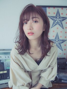 美容室 フラワー 平井店(flower) 暗髪色っぽセミディ【平井】