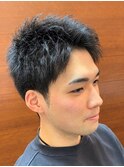 就活/ビジネス/アップバング/ショート/メンズ/水道橋/<理容室>
