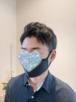 ラポール ミヨシ(rapport MIYOSHI) ナチュラルウェーブのツーブロックスタイル♪