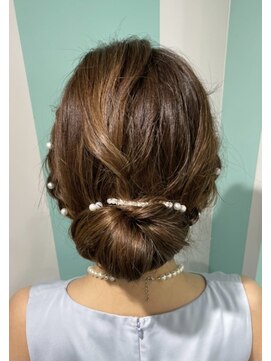 マティーナ ヘアー 池袋(Matina hair) 【大人シニヨン】