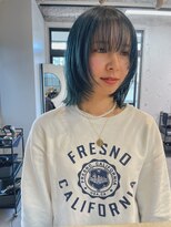 ルーム(Loom.)&nbsp;ビタミンカラーブルーボブルフ