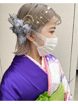 ラトリエコンタン(L´atelier Content) アンニュイでモードな和装スタイル