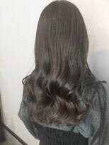 アンドヘアー(AND HAIR) カラー×巻きスタイル