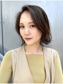 「NUDE」#エギョモリ10代 20代 30代 40代 ミニボブ 前下りボブ