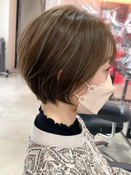 ニル 柏の葉(Nil) 黒髪/ココアベージュ/ボブウルフ/韓国ヘア[柏の葉キャンパス駅]