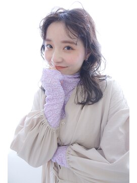 クリニック 韓国レイヤーゆるふわパーマ