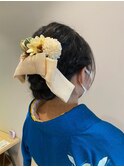 簡単ヘアセット3