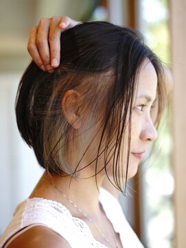 ビュートリアム 鎌倉小町(BEAUTRIUM) ボブ／インナーカラー/透明感カラー/beautrium鎌倉小町　比嘉