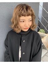 ナループロア ハチ(Nalu pu loa hachi)&nbsp;ボブパーマ/黒髪パーマ/切りっぱなしボブ/ショートボブ