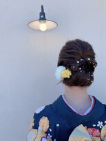 イケハ(IKEHA)&nbsp;ロング×金箔ヘア