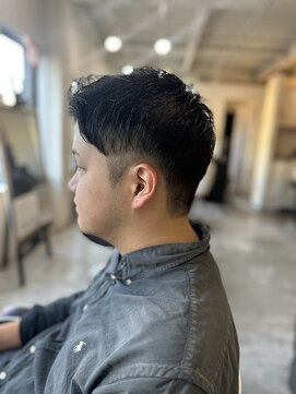 ソイクフ 高田馬場店(SOY-KUFU) MEN'SHAIR マッシュパーマ アッシュブラック
