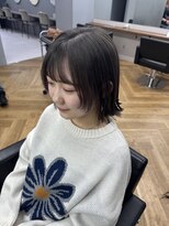 シカ 神戸三宮元町店(Cica)&nbsp;ボブ レイヤー ウルフカット グレージュ 三宮 元町