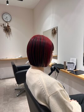 エトワールプラス 嘉島/髪質改善/縮毛矯正/インナーカラー