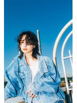 イミ(imi)&nbsp;ボブウルフ/グレージュカラー/似合わせカット/髪質改善[登戸]