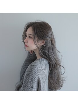 ヘア ケア オディール(Hair Care Odile) 【ハイトーンカラー】ブルーグレー