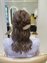 ビオラバイフーガ 綱島(Viola by FUGA)&nbsp;ゆるふわ大人かわいいハーフアップヘア＊10代20代30代40代50代