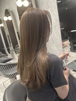 シティ(CITY)&nbsp;オリーブベージュカラー×髪質改善トリートメント【CHICA】