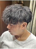 波巻きツイストスパイラルパーマ