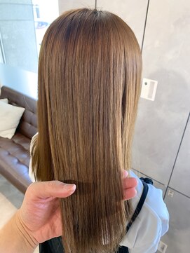 レオン(Re:ON) 縮毛矯正×ロングヘア