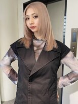 ペレ 梅田(PELE) 前髪/アンブレラカラー/こなれミディ/イメチェン/ウェーブパーマ