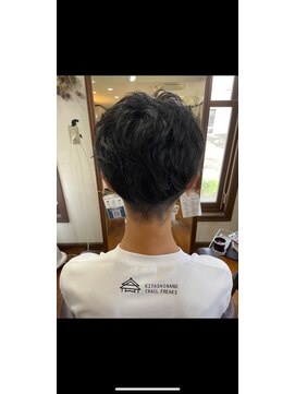 美容室 メザミー MESAMIES 20代30代40代ナチュラル束感ショート爽やかツーブロックマッシュ