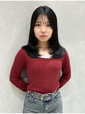 顔まわりレイヤーカット