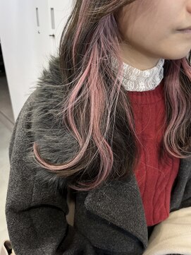 エイト 横浜店(EIGHT) ピンクインナーカラー[髪質改善/ブリーチ/ダブルカラー/横浜］