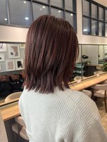 サンド 大阪梅田(sand)&nbsp;@haru__sand ボブルフ/黒髪/ネビージュ/小顔/ワンレン/大阪梅田