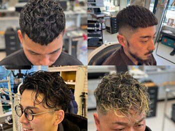 パラダイス バーバー(Paradise BARBER)の写真/パーマの種類が豊富な[Paradise BARBER]で新しい自分に。スタイリストがライフスタイルに合わせて提案。