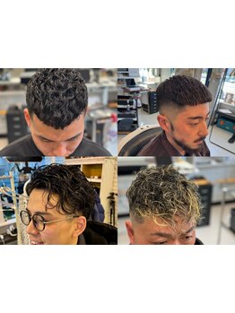 パーマの種類が豊富な[Paradise BARBER]で新しい自分に。スタイリストがライフスタイルに合わせて提案。