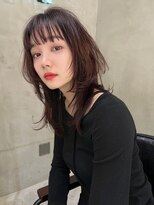 エイチ(H eitf)&nbsp;H【eitf】　原宿　表参道　ダークモカ/ミディアムウルフ